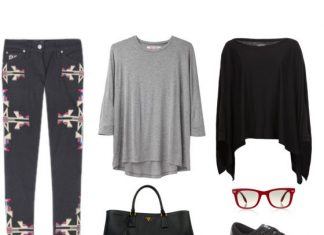 Un look de fin de semana con punteras y estampado mohicano