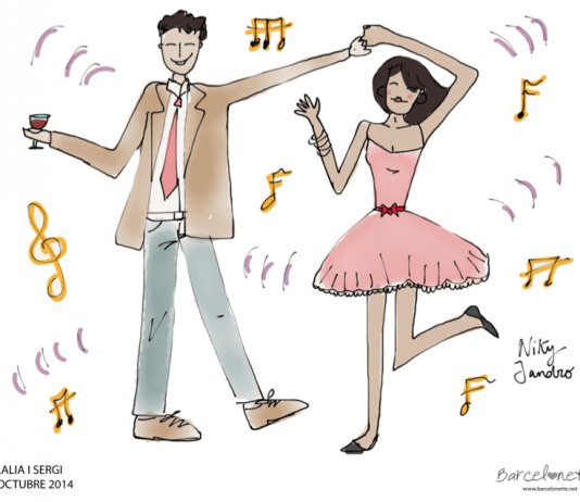 Clase de Swing gratis en plena calle