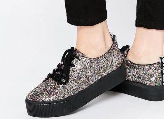 Wishlist: Zapatillas Glitter con plataforma