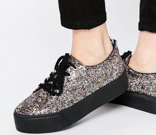 Wishlist: Zapatillas Glitter con plataforma