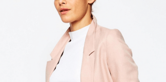 Americana rosa palo de Asos americana rosa palo asos
