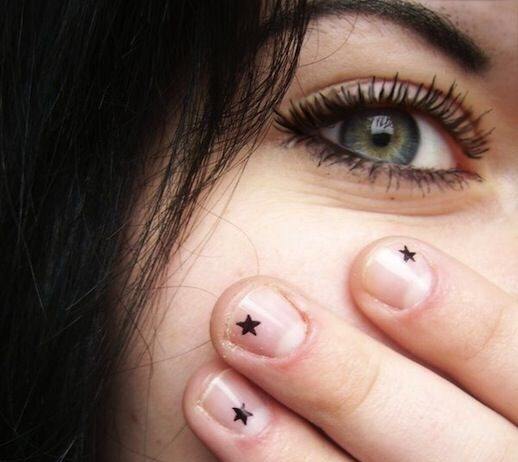 Manicura de estrellas