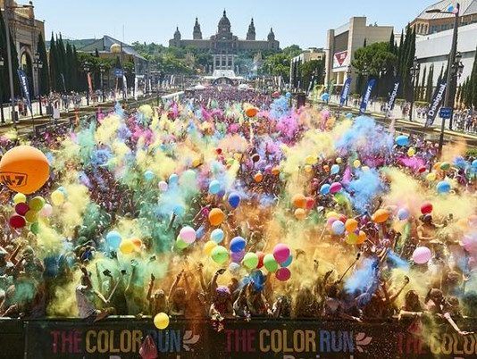 Este finde: The Color Run Barcelona