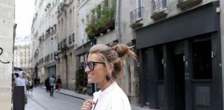 Vestido de volantes con pantalón capri