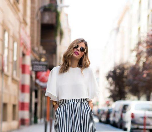 ¿Qué me pongo hoy? Falda midi y crop top para la oficina