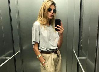 ¿Qué me pongo hoy? Pantalón ancho y camiseta básica