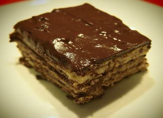 Receta de pastel de galletas