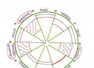 La rueda de la vida en Excel plantilla de la rueda de la vida