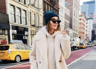 5 looks de la semana: apuesta fuerte por los abrigos que todavía encontrarás en las rebajas falda-midi-gafas-cateye-abrigo-xxl-sudadera