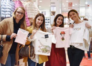 Los niños llegan a Uniqlo Paseo de Gracia