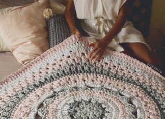 Alfombras de crochet para hacer este verano