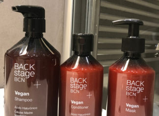 Los champús veganos de Backstage Barcelona Los champús veganos de Backstage Barcelona